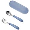 1 Set Cutlery Set Eco-friendly Heat Resistant Food Grade Comfortable To Grip K Spoon Kit Students