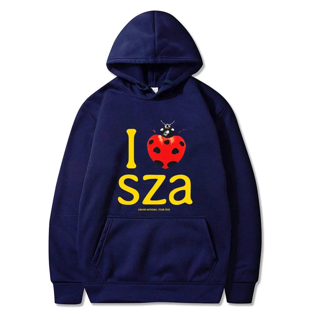 

I Love SZA Grand National Tour 2025 Graphic Hoodie Men Women Hip Hop Oversized Sweatshirt Men s Casual Fleece Vintage Hoodies 3XL