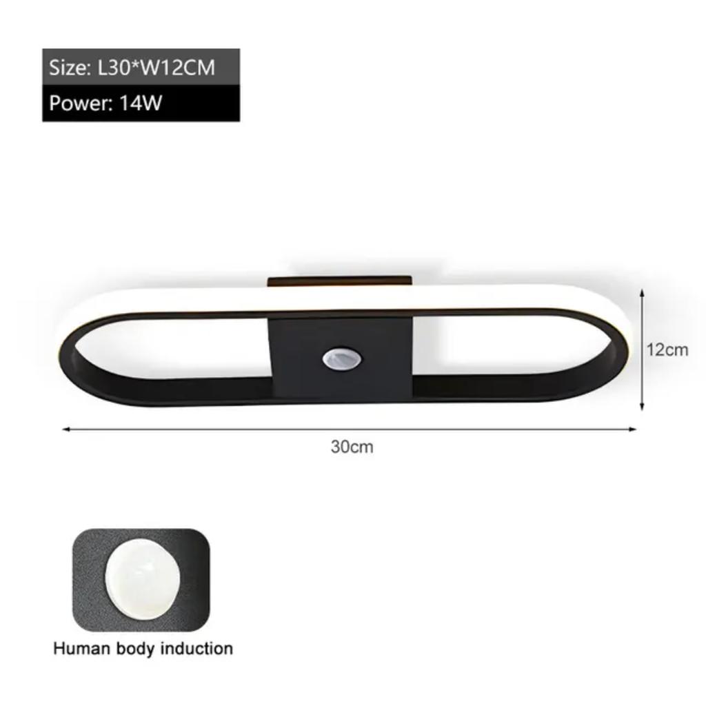 New Human PIR Motion Sensor  Ceiling Lights  Corridor Balcony Bedroom Indoor Ceiling Lamps Induction Lighting Decor
