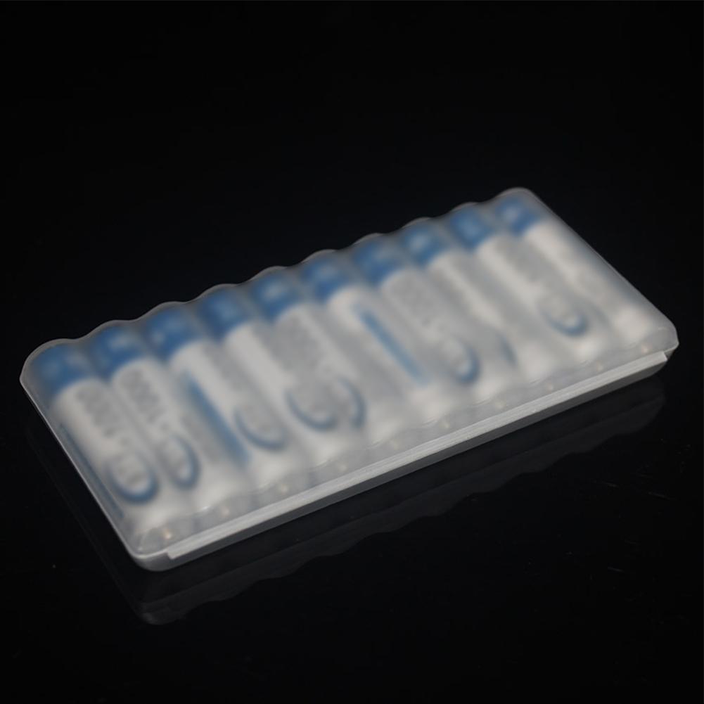 Battery Plastic Case Put 10 AA Or AAA Batteries Hard Plastic Case Cover Holder Protecting Case For AA AAA Battery Storage Box