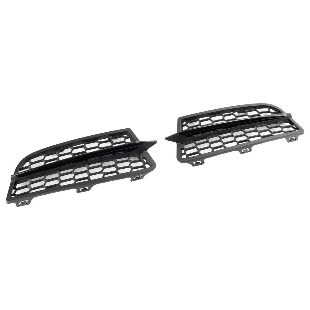 2PCS Front Bumper Fog Light Cover Bezel Grill Grille Fit BMW F20 F21 2011-2015 M