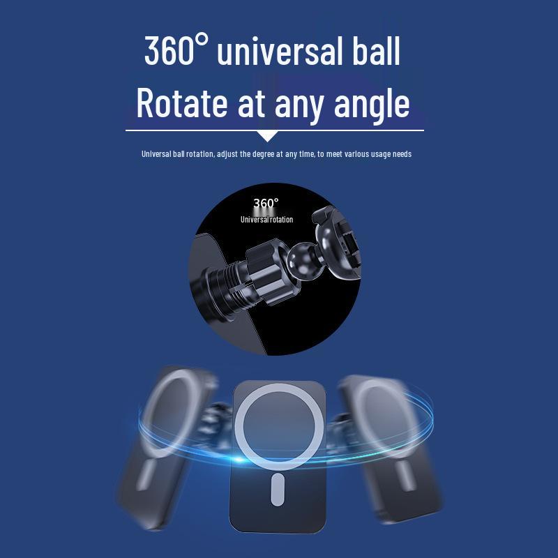 C22 Magnetic Wireless Car Charger for Apple Phones - Vent Mount Holder