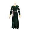 Merida Tapferes Mädchen Kleid Tapferes Mädchen Merida Cosplay Vollständiges Set auf Lager