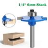 1pc 6mm 6.35mm Shank T-Sloting Biscuit Joint Slot Cutter Jointing Slotting Router Bit 4mm Height Milling Cutter Wood Working