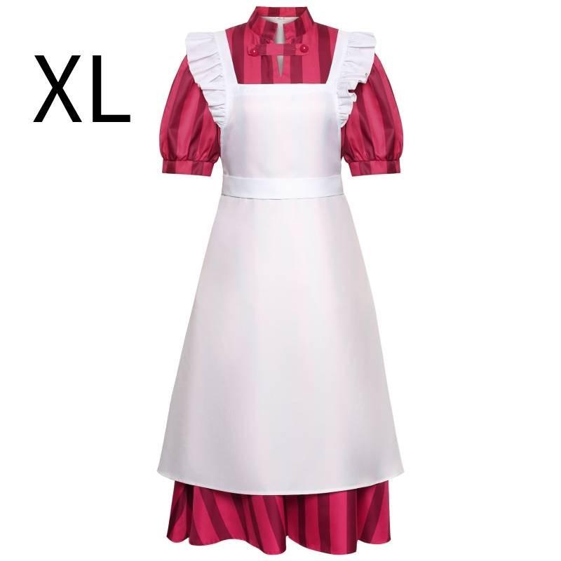 Halloween Cosplay Costume Lovely Egret And Young Tongzi Apron Dress Anime Character Play Stage Uniform