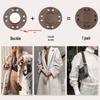 Colored Magnetic Snap Button: Hidden Metal Stud & Eye Closure for Coats and Bags