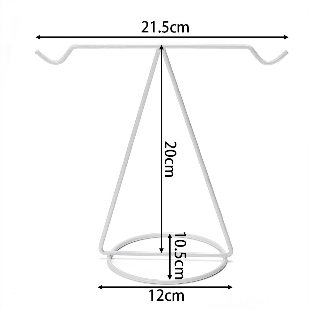 Metal Gold T-shaped Earrings Ring Necklace Watch Jewelry Shelf Jewelry Stand Counter Pendant Jewelry Organizer Display Stand
