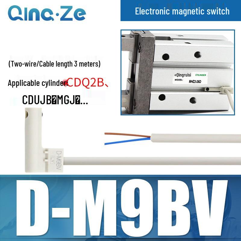Magnetischer Zylindersensor: D-A93 Zwei-Draht & CS1-F Drei-Draht Endschalter