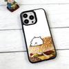 Korean H-Healing Bear Phone Case For iPhone17,16,15,14,13,12,11 Plus,Pro Magnetic For Magsafe Wireless Charging