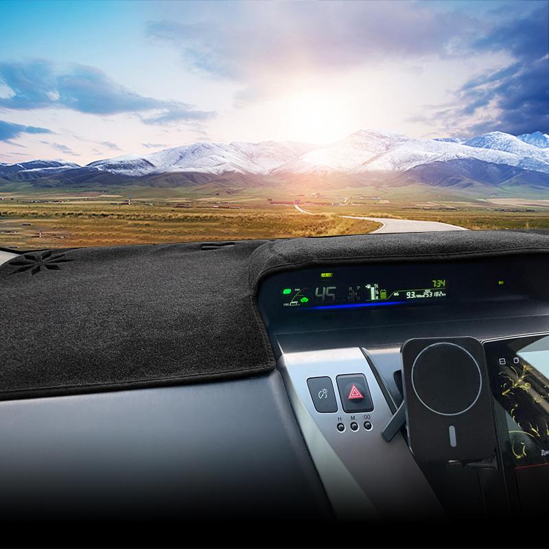 Covoraș de bord auto anti-lumină Husă instrumente Covoare Pentru Toyota Prius V Alpha Daihatsu Mebius 2012-2016 2017 2018 2019 ZVW40