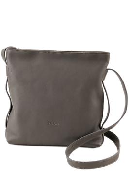 Shoulder Bag Genuine Leather Gray Women's DA-1033463-11