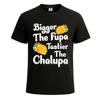 Più grande la fupa più gustosa la chalupa Maglietta Divertente Per Uomo Maglietta Novità Top Maglietta Unisex