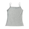 Women's White Modal Cotton Slimming Camisole - Spring/Summer Versatile Tank Top