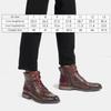 High-end Men Fashion Boots New Arrival Britsh Vintage Leather Boots Shoes Men Autumn Winter Design Mens Ankle Boots Plus Size 49