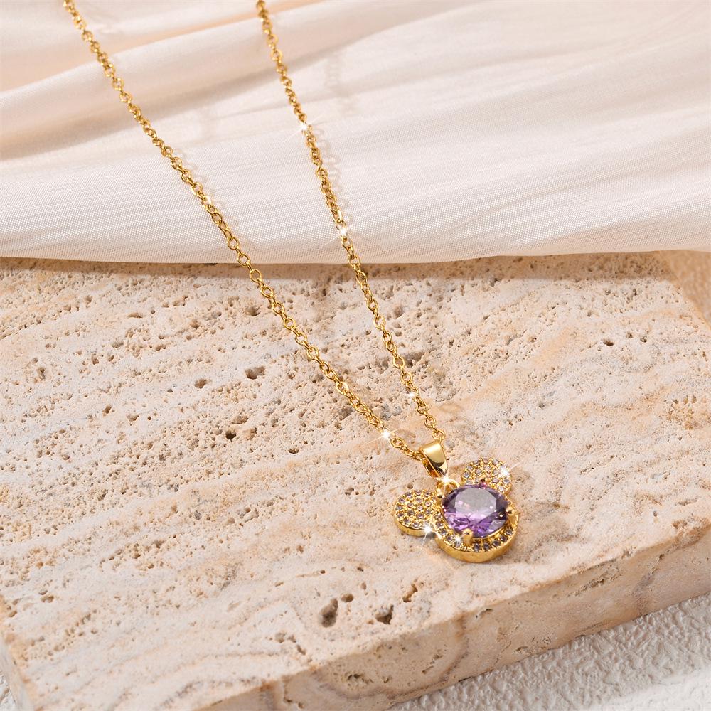 Simple Fashion Titanium Steel Women's Necklace - Non-fading, Luxurious, Versatile, Korean Style Clavicle Chain