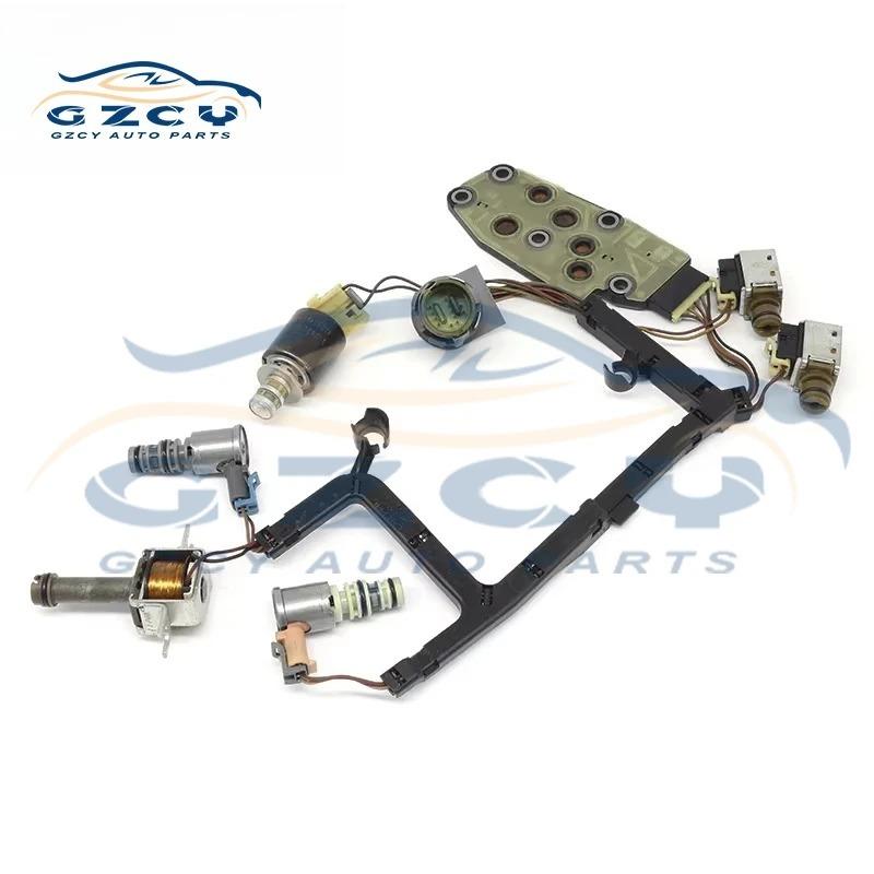 4L60E 4L30E 4L80E 4T80E Tested Transmission Control Valve Solenoids +Wire Fits For 93-05 EPC for GM Chevrolet GMC Saab 93-95