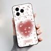 Printing Pattern Case For ZTE Blade A76 4G Z2474 Soft Silicone Black Shell Cover Cute Flower Cartoon Casing