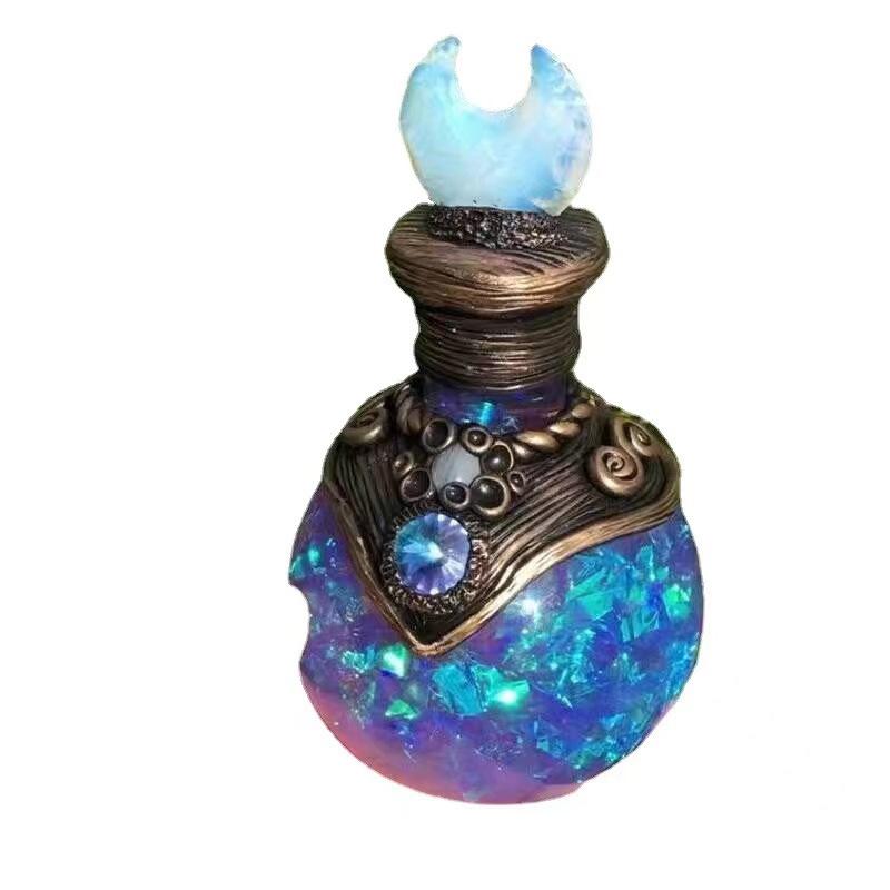Magic Potion Bottle Decoration Ornament Home Garden Design Resin Crafts Decoration Creative Ornament