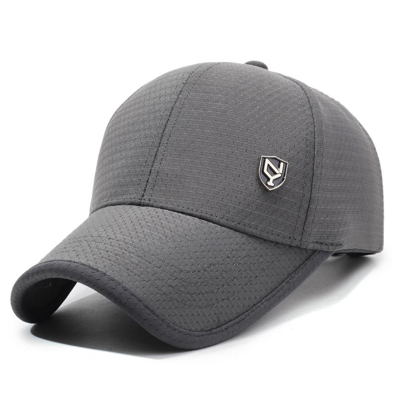 Spring Summer Breathable Mesh Cap Outdoor Cap Fishing Sunshade Sunscreen Cap Middle-Aged Men's Cap