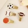 Sports Equipment Series Pen Clip Metal Journal Clip Paper Fix Clips Stationery Accessories