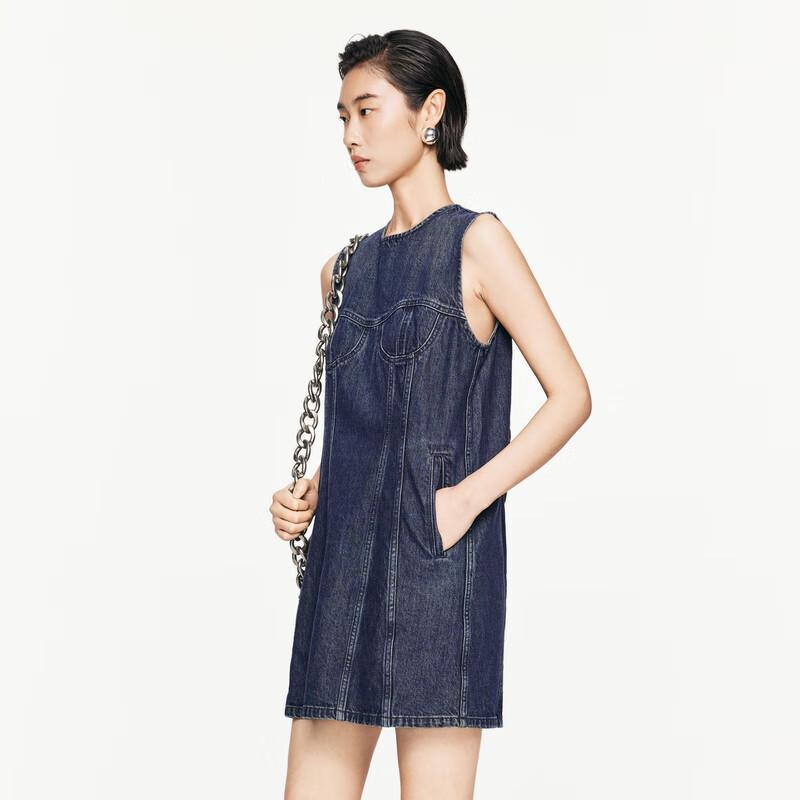 

JNBY 2024 Autumn Sleeveless A-Line Dress L