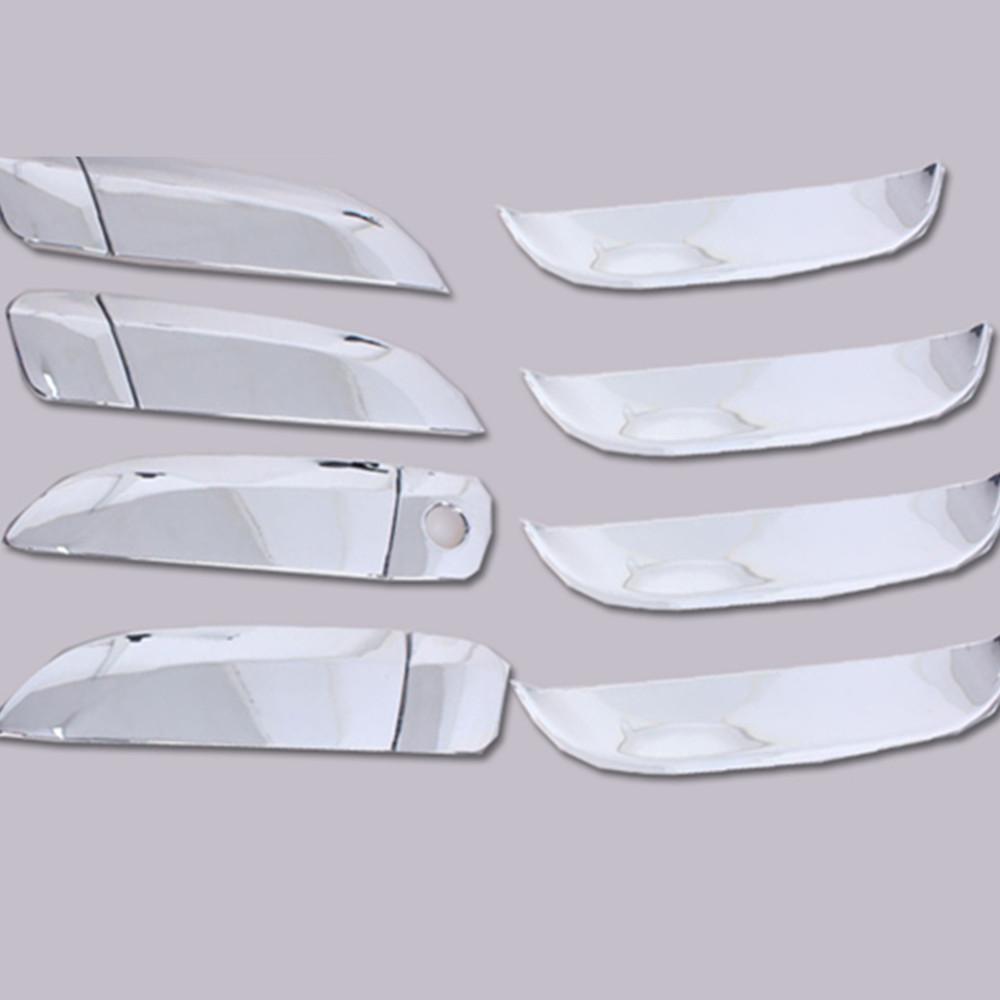 For Chevrolet Sail 2010-2015 Sail Classic Chrome Door Handles Covers Chevy Chromium Styling Car Accessories Stickers Car