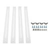 4pcs Easy Install Drawer Support Bracket Carbon Steel Drawer Reinforcement Bracket  Cabinet