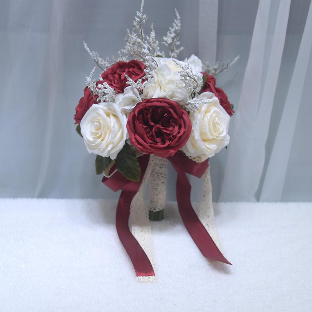 166-Piece Rose Bouquet for Weddings, Proposals, and Photography – Artificial Flowers for Brides and Bridesmaids