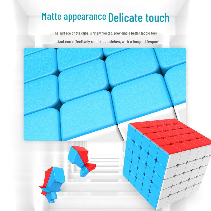 Magic Domain 5th Order Charming Dragon Professional Speed Rubik's Cube - Smooth, Colorful, Intelligent Toy