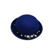 Cappello a cilindro con orecchie da gatto e perle per bambini: Carino Stile Britannico Autunno/Inverno per Ragazzi e Ragazze - Perfetto per Natale e Capodanno
