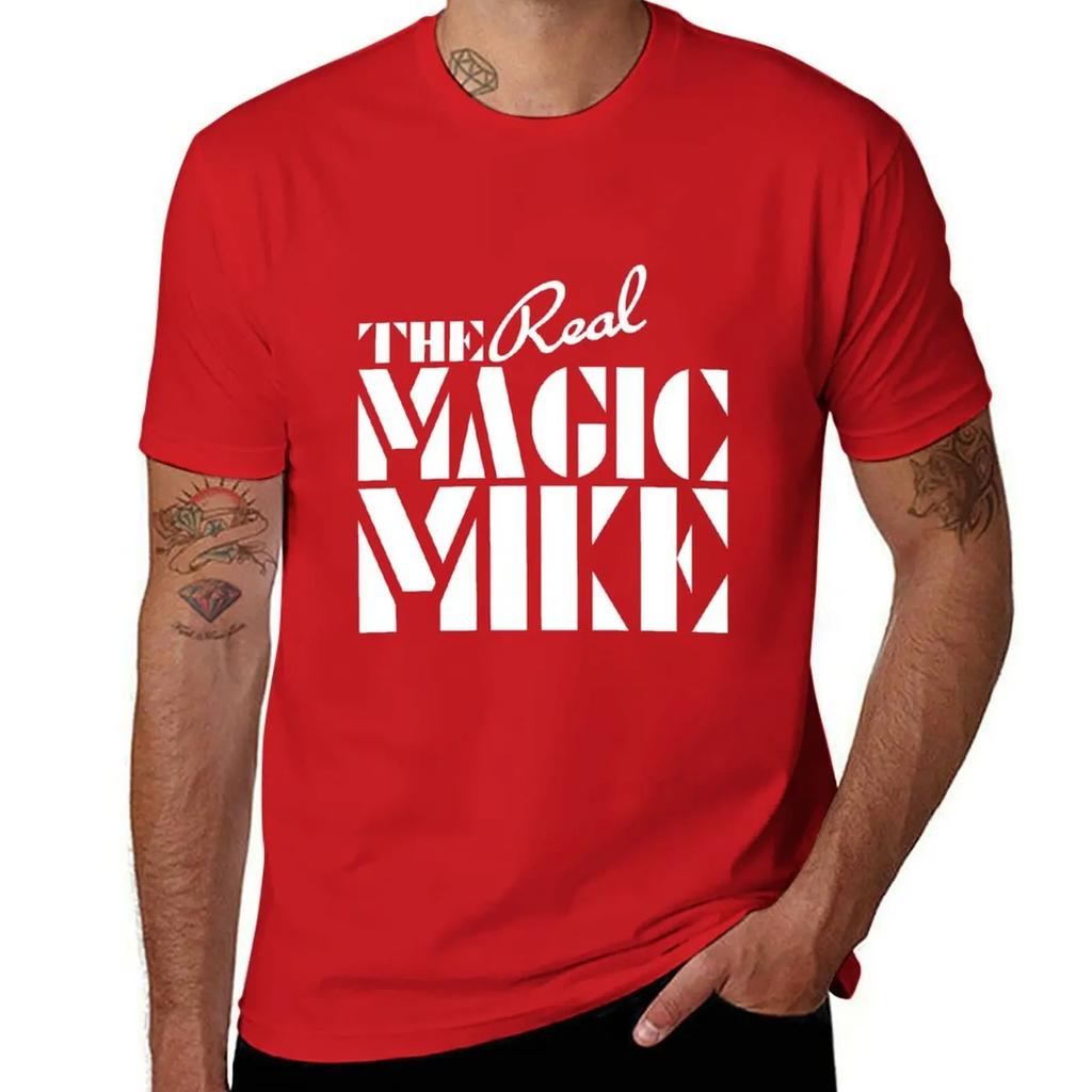 The REAL Magic Mike TShirt anime tshirt customs design your own anime Unisexs graphic tshirts