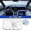 For Huawei Aito M5 M7 M8 M9 Car Sunshade Umbrella Front Windshield Silver Glue UV Resistant Folding Car Sunscreen Accessories