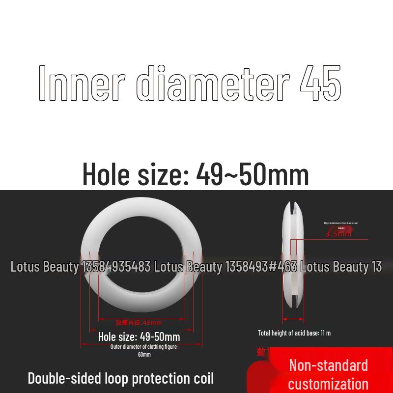 Industrial Dustproof Double-Sided Rubber Cable Grommet & Sealing Ring for Distribution Box