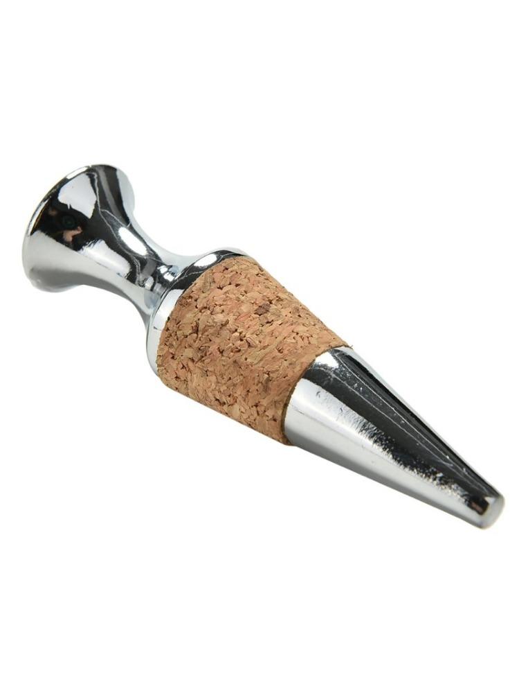 Zinc Alloy Glyptostrobus Wine Stopper Wine Cork Wine Bottle Stoppers Bar Tools Kitchen Accessories 1PC