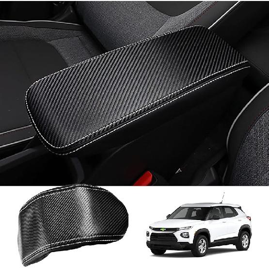 Autorder Center Console Cover For -2025 2026 Dodge Ram 1500/2500/3500 Accessories Armrest Cushion Cover Nappa Leather Middle Console Covers Console