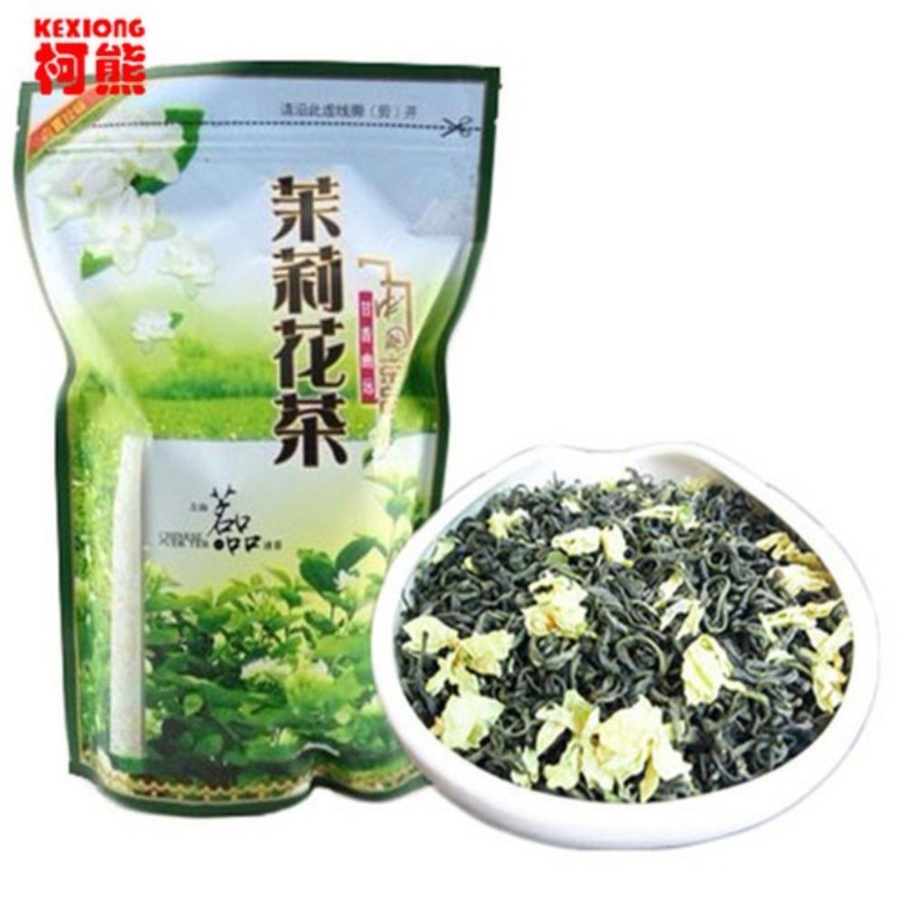 Jasmine Green Tea Blooming Flower 250g Natural Herbal Energy Fresh Drink 01