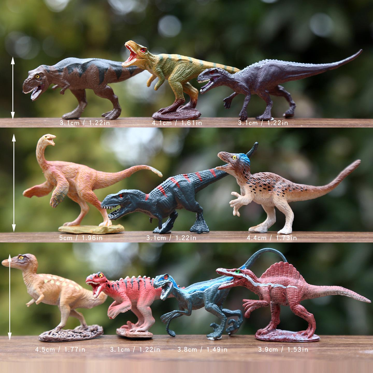 Realistic Dinosaur Model Blind Box: Cartoon Jurassic T-Rex, Kong, Spinosaurus Collectible Ornament