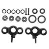 1 Pair Aluminum Alloy RC Front Steering Cup with Enlarged Bearings for Arrma Karton 1 8 RC Car
