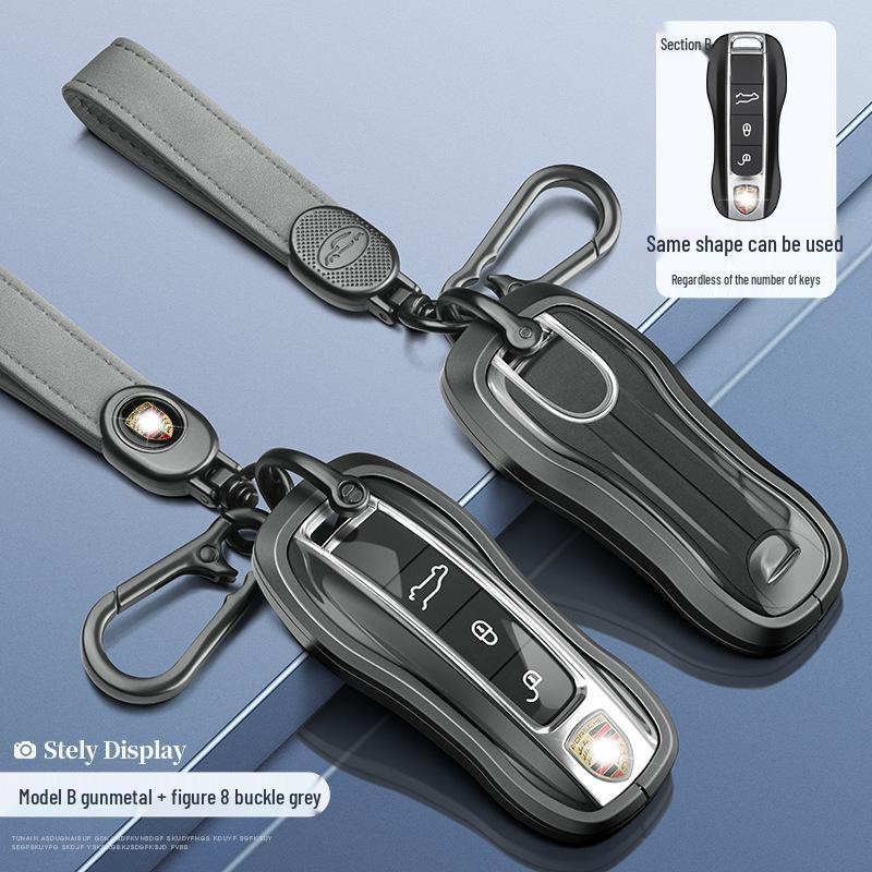 Porsche Key Case Shell for Panamera, Cayenne, Macan, 911