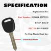 Uncut Door&Iginition Key Replacement Fits for Chevy Express Silverado Suburban Tahoe Astro Buick Rainier Cadillac Escalade GMC Yukon Sierra Hummer H2