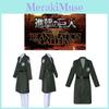 Klasyczny płaszcz Atak Tytanów do cosplayu i dla fanów anime