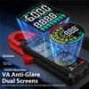 Professional Digital Clamp Meter 6000Counts Double Display Voltages Tester NonContact Voltages Sensors Builts In Flashlights