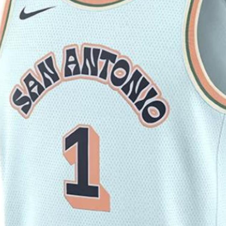 Nike San Antonio Spurs 2024/25 City Edition Jersey 'Victor Wembanyama' Men's FQ4360-474