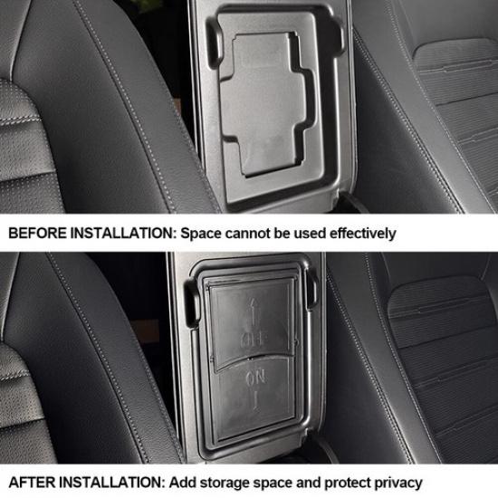 Car Armrest Inside Hidden Storage Box Center Console Organizer for Honda CRV