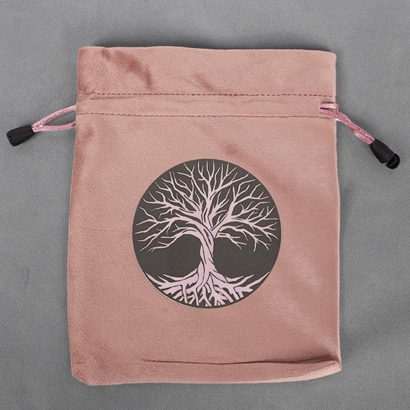 Drawstring Dices Pouch Astrolabes Divinations Tarots Bag Board Game Mini Velvet Jewelry Packaging Storage Pouch Gift Bag