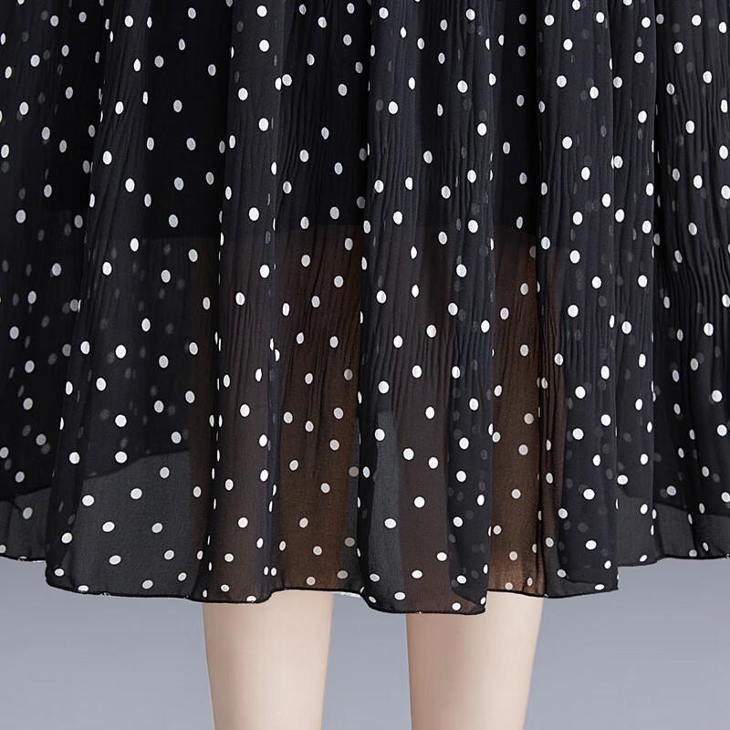 Women's Elegant Floral High-Waist A-line Midi Skirt