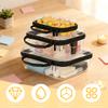 3Pcs Multi-Size Hard Storage Box Portable Clear Hard Shell Zipper Case Waterproof Makeup Storage Box Outdoor Tool Bag for Travel