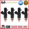 4pcs/lot New Fuel Injectors 16450-RNA-A01 for Honda Jazz MK3 Civic 8 MK8 Fit 1.4L 1.5L 1.6L 1.8L