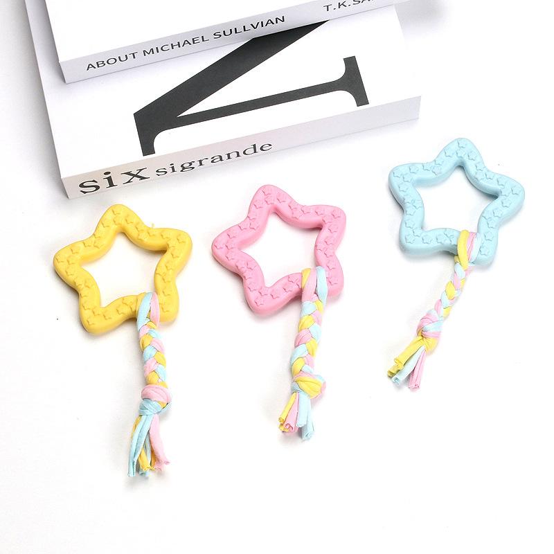 Dog Toys Tooth Grinding Stick Toys Ball Bite Glue Small Dog Puppy Puppy Teddy Pomeranian Pet Supplies Dog