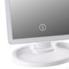 With Lights USB Rechargeable Illuminated Mirror Rotation for Vanity Dressing Table Girls Women